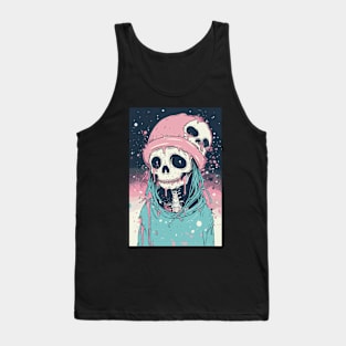 pastel goth skull Tank Top